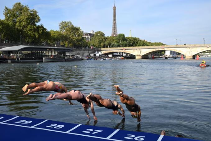 2024 파리 올림픽 트라이애슬론 수영 취소가능