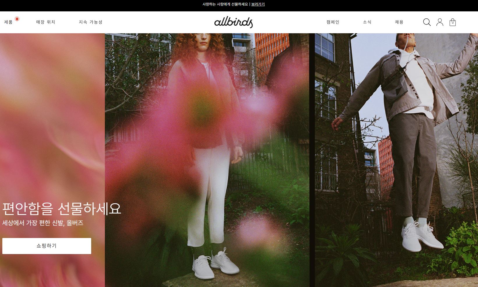 Allbirds 2025년 1분기 실적 개요(전년 동기 대비)